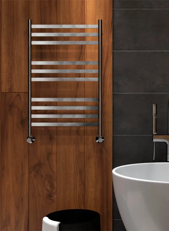 Полотенцесушитель водяной Indigo Slim LSLW80-50, серебристый Sancos — официальный сайт