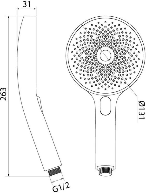 Душевая лейка IDDIS SpaHome SPA3F0Ci18 Sancos — официальный сайт