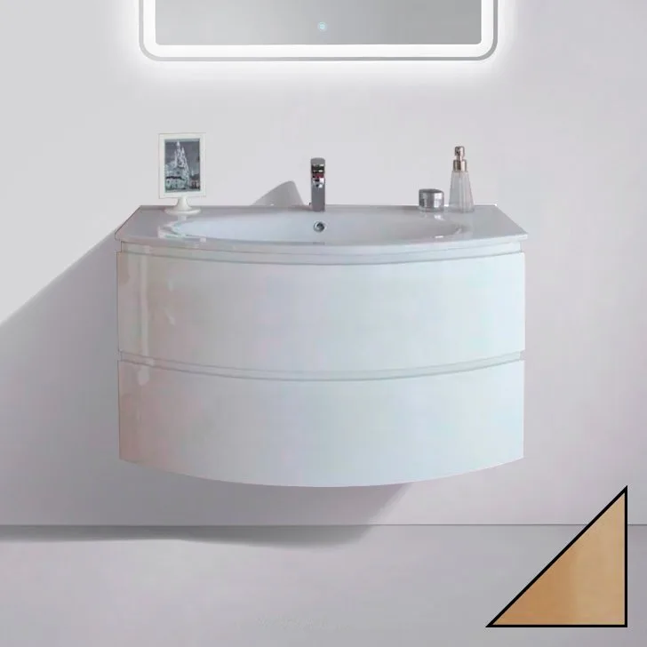 Тумба под раковину без столешницы BelBagno Prospero 100 shampagne gold Sancos — официальный сайт