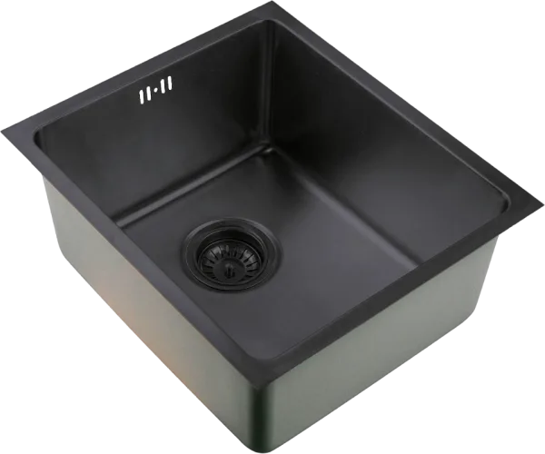 Мойка кухонная Zorg Inox PVD SZR 4438 GRAFIT графит