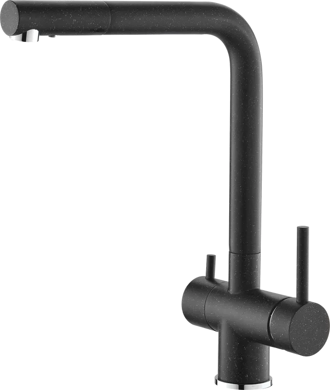 Смеситель для кухни Alveus Aquila 1139808 черный Sancos — официальный сайт