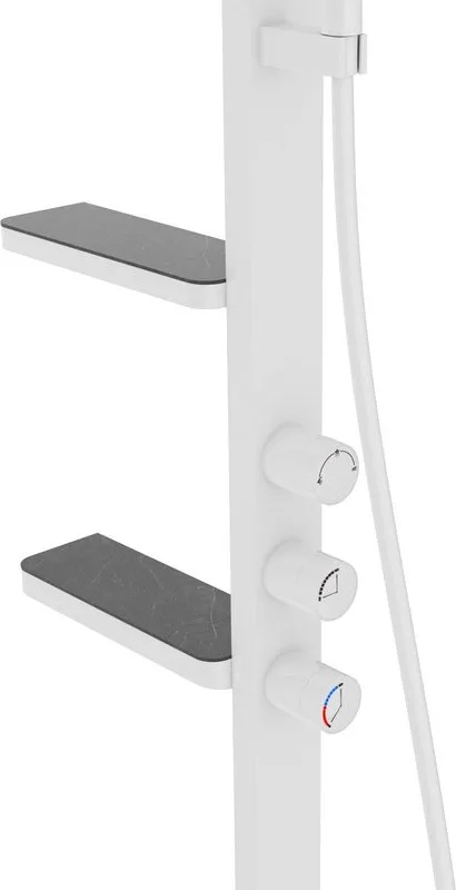 Душевая стойка Vincea Inspire VSFS-3I11W, белый Sancos — официальный сайт