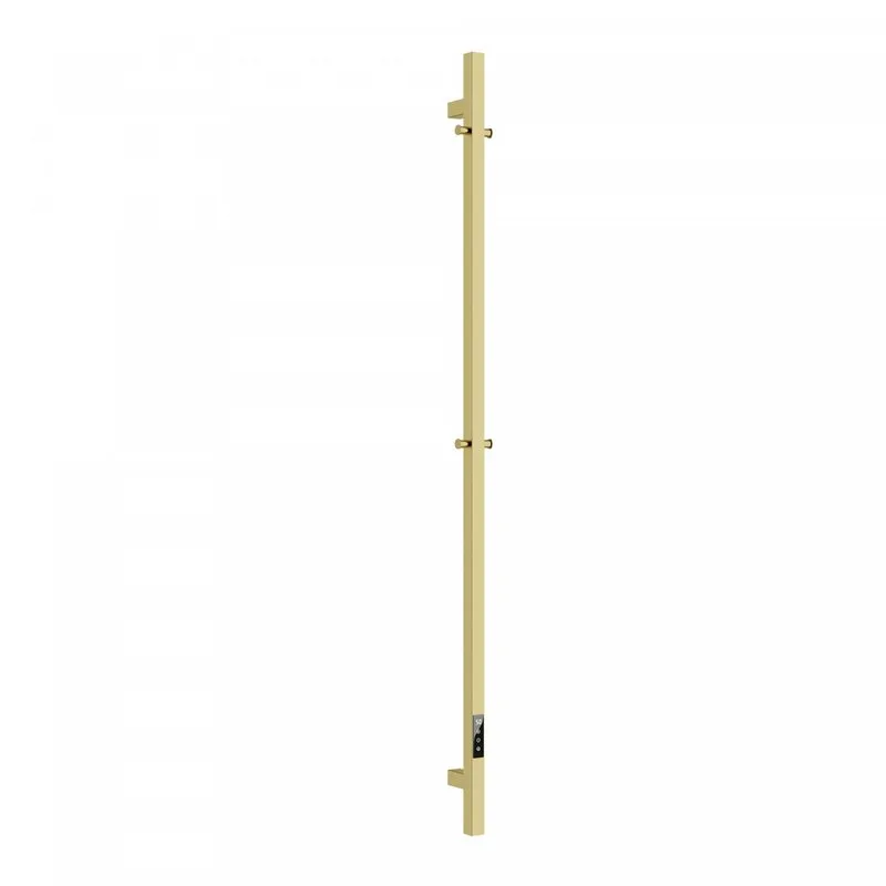 Полотенцесушитель электрический Sancos Linn 150x3 I-образный, брашированное золото, SC13002BG Sancos — официальный сайт