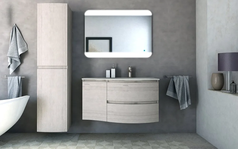 Дополнительный ящик Cezares Vague 34 L rovere sbiancato Sancos — официальный сайт