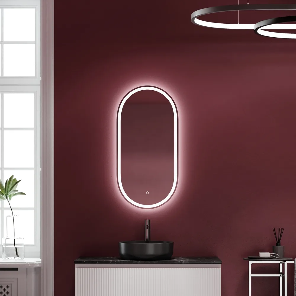 Зеркало Sancos Oval OV45F 45 см Sancos — официальный сайт