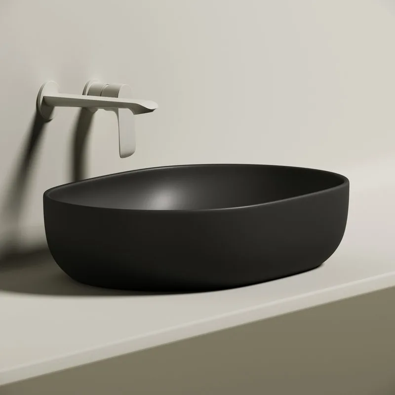 Накладная раковина Ceramicanova Element CN6047MB Sancos — официальный сайт