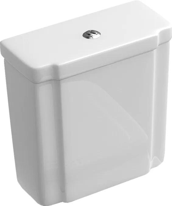 Унитаз-компакт напольный Villeroy & Boch Hommage 666210R1 772111R1 альпийский белый, орех Sancos — официальный сайт