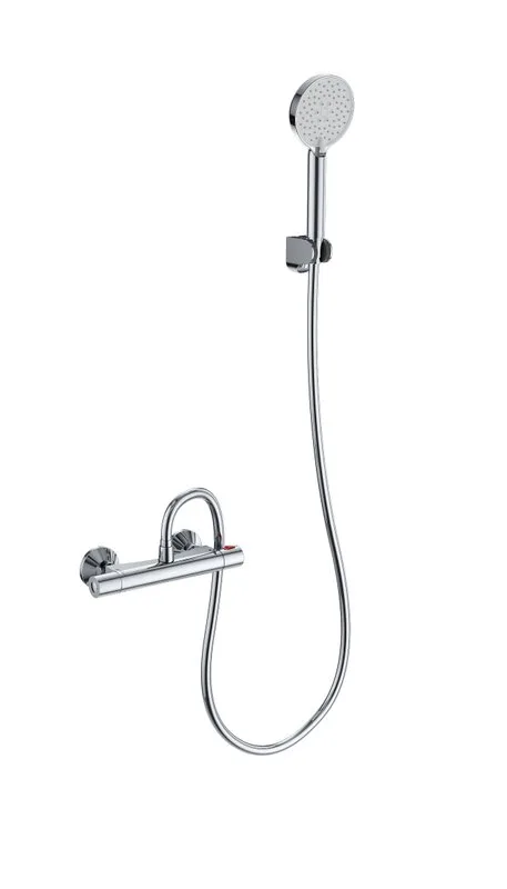 Термостатический смеситель Wonzon & Woghand WW-B1005-A-CR для душа, хром Sancos — официальный сайт