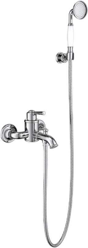 Смеситель для ванны с душем AQUATEK Классик AQ1549CR, хром Sancos — официальный сайт