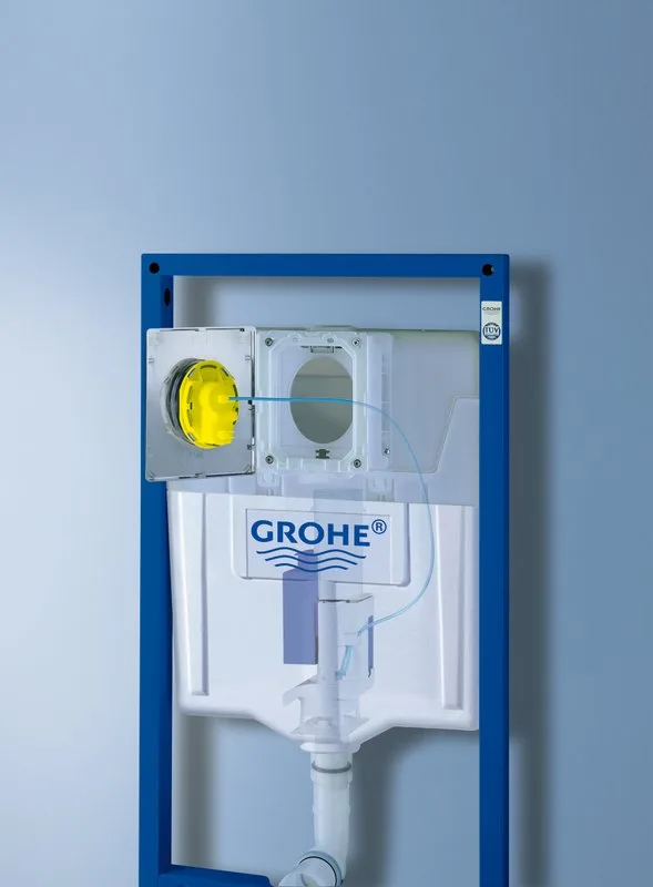 Кнопка смыва Grohe Nova Cosmopolitan 38765000, хром Sancos — официальный сайт