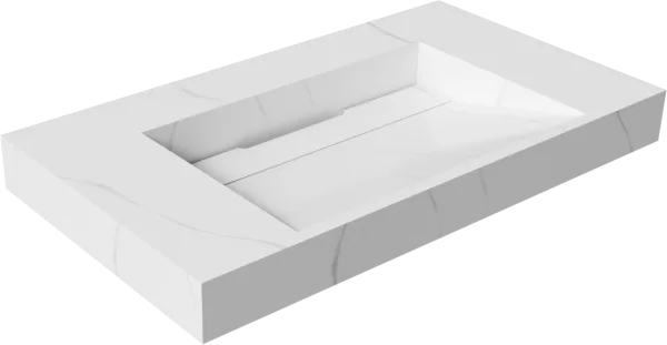 Раковина Armadi Art Flat Calacatta 80
