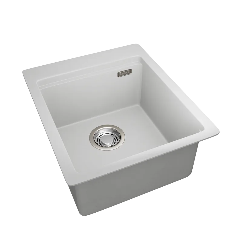 Мойка кухонная Emar Quartz EMQ-1420.Q Агат Sancos — официальный сайт