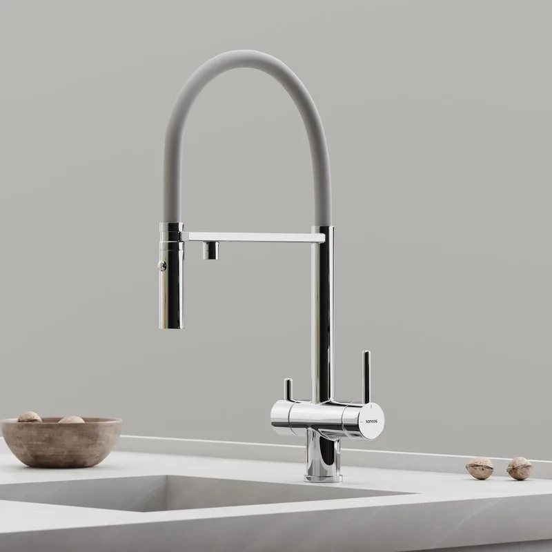 Смеситель для кухни Sancos Imola SC4010CHwh под фильтр, хром Sancos — официальный сайт