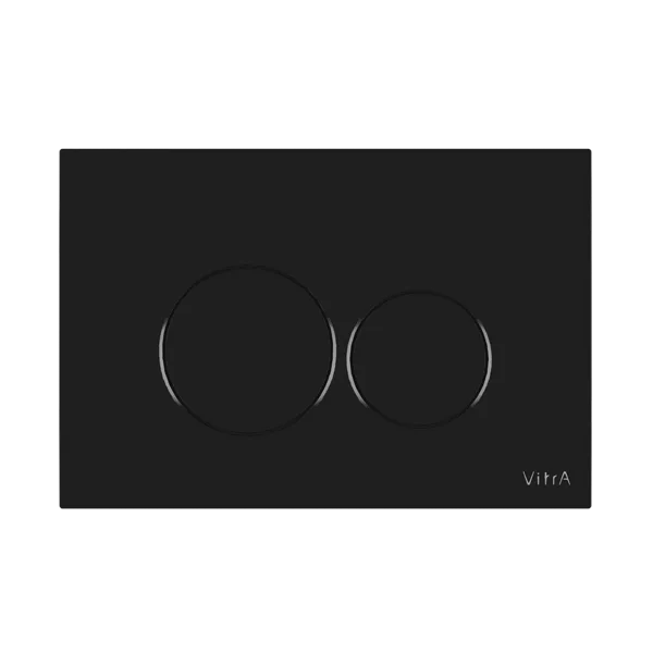 Кнопка смыва VitrA Origin 740-2450, глянцевая черная Sancos — официальный сайт
