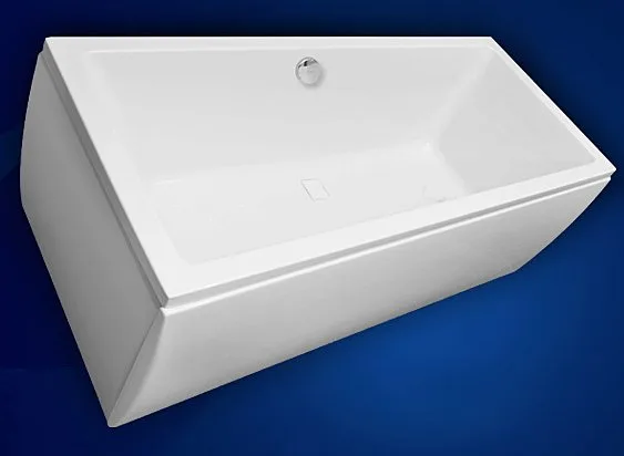Акриловая ванна Vagnerplast Cavallo 190x90 см, пристенная, ультрабелая Sancos — официальный сайт