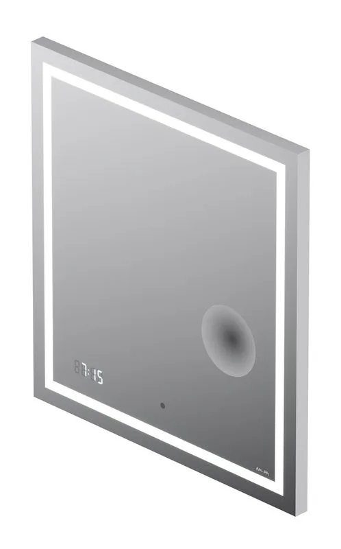 Зеркало AM.PM Gem 65 с LED-подсветкой, часами и косметическим зеркалом Sancos — официальный сайт