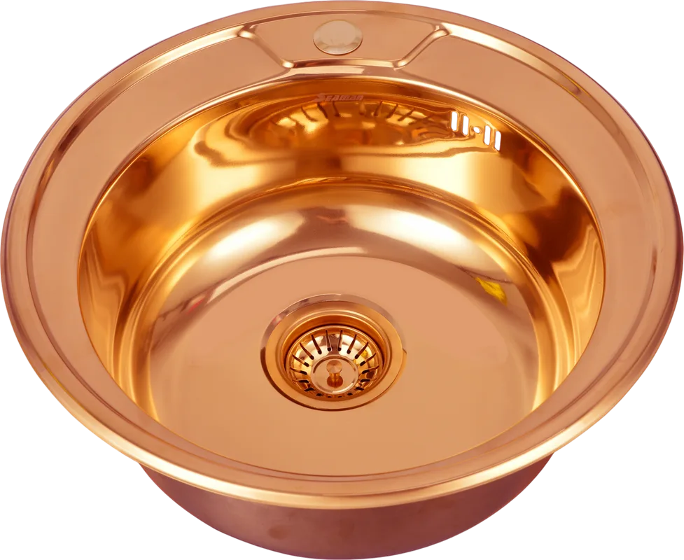 Мойка кухонная Seaman Eco Wien SWT-490 copper polish Sancos — официальный сайт