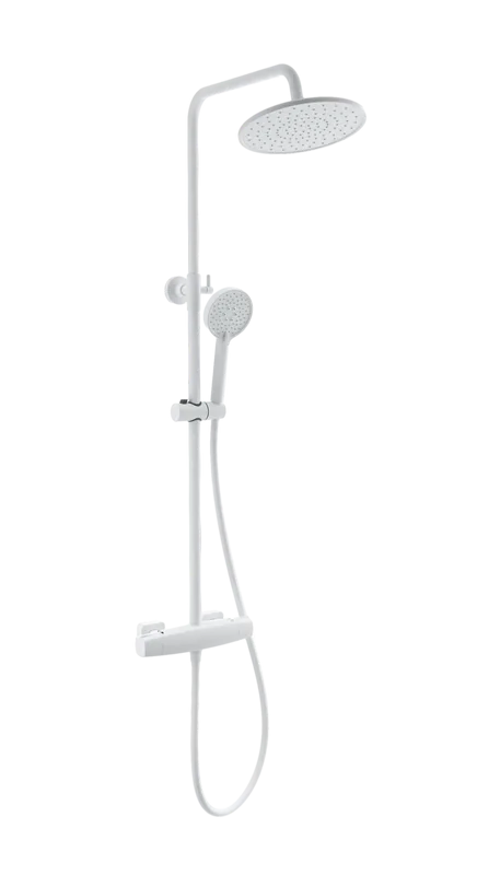 Душевая стойка Wonzon & Woghand NEO WW-B3035-A-MW, матовая белая Sancos — официальный сайт