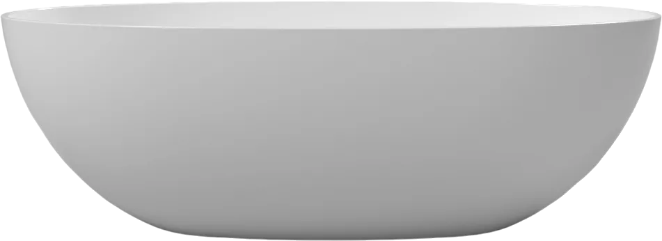Ванна из искусственного камня WHITECROSS Diamond 170x85 см, отдельностоящая, белая, овальная, с донн Sancos — официальный сайт