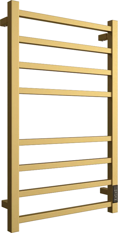 Полотенцесушитель электрический Двин L plaza neo 80х50, матовое золото Sancos — официальный сайт