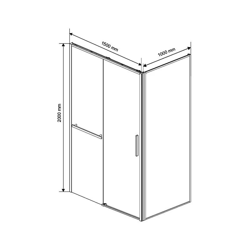 Душевой уголок Vincea Slim Soft VSR-1SS1015CLG 150х100, профиль брашированное золото, стекло прозрач Sancos — официальный сайт