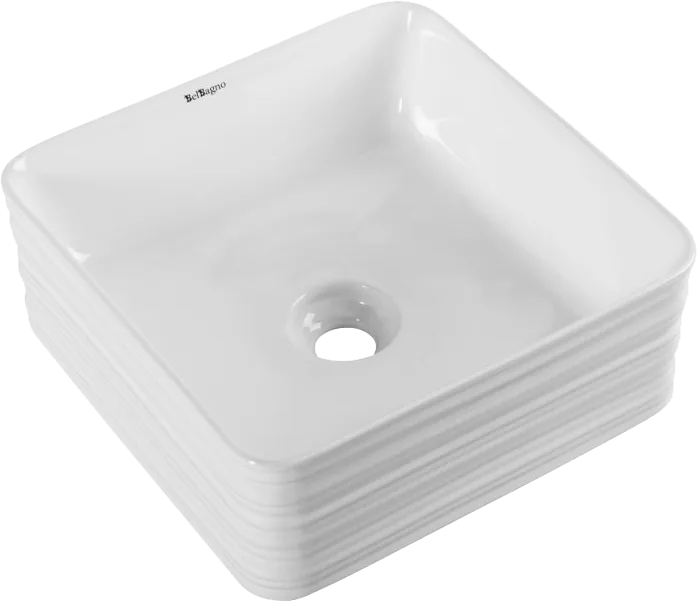 Накладная раковина BelBagno BB1407 Sancos — официальный сайт
