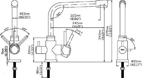 Смеситель для кухни Seaman Eco Koblenz SSN-2139A Sancos — официальный сайт