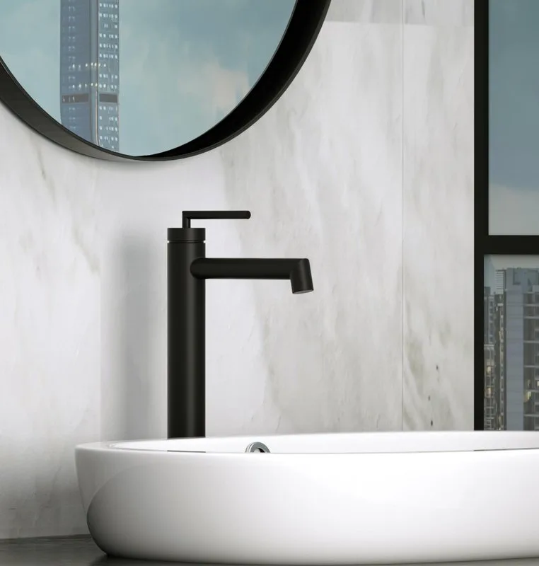 Смеситель для раковины BelBagno Acqua ACQUA-LMC-NERO черный матовый Sancos — официальный сайт