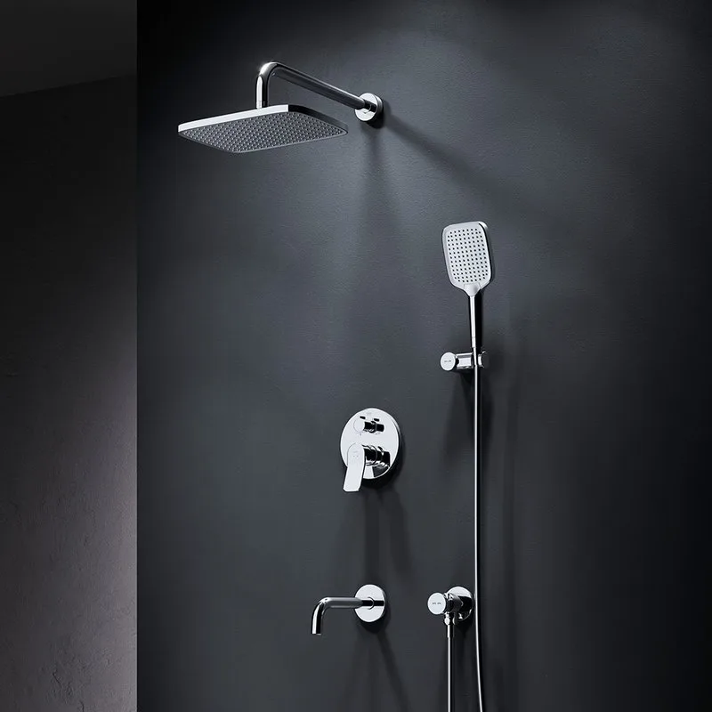Душевой комплект AM.PM X-Joy FB85A3RH40 С ВНУТРЕННЕЙ ЧАСТЬЮ, хром Sancos — официальный сайт