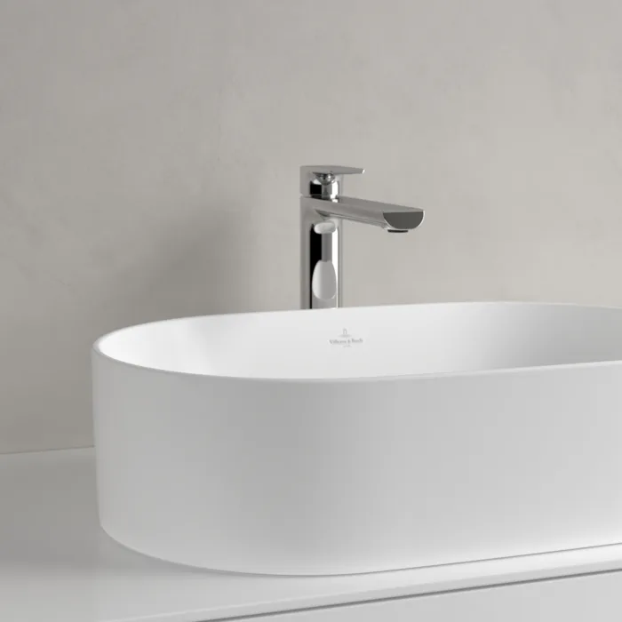 Накладная раковина Villeroy & Boch Collaro 4A1956RW stone white, CeramicPlus Sancos — официальный сайт