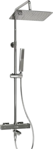 Душевая стойка Wasserkraft Aller A199.069.103.010.CH Thermo, с термостатом, хром
