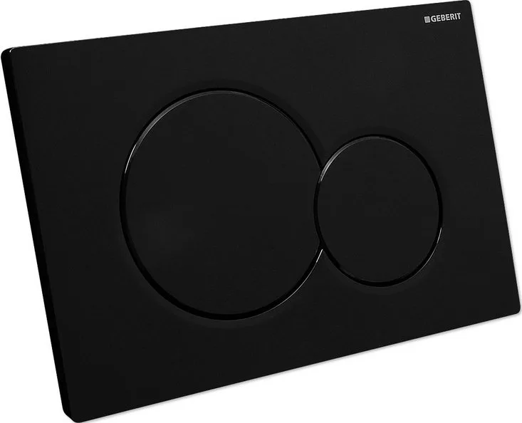 Кнопка смыва Geberit Sigma 01 115.770.DW.5 черная Sancos — официальный сайт
