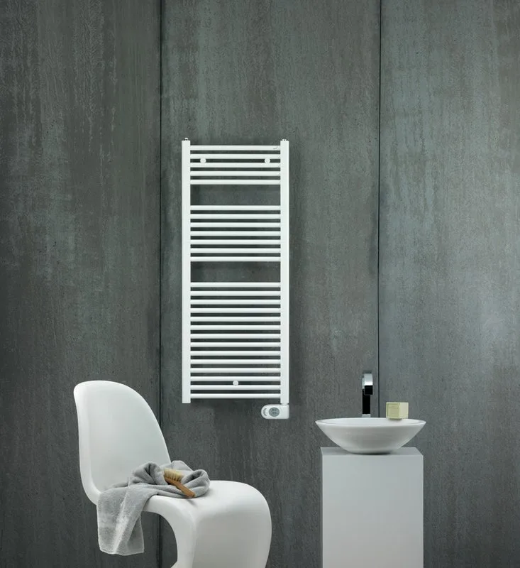 Полотенцесушитель электрический Zehnder Aura PBEBZ-120-050/MQ RAL 9016 120x50 белый Sancos — официальный сайт