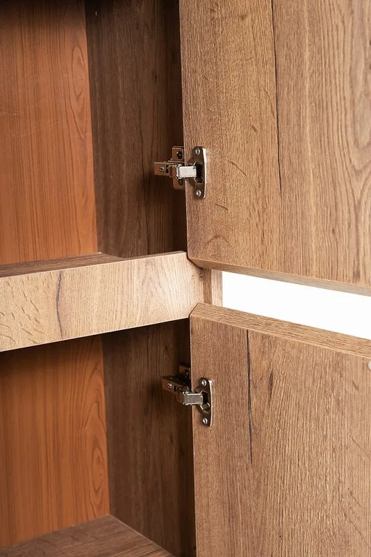 Шкаф-пенал для ванной BelBagno Kraft R rovere tabacco Sancos — официальный сайт