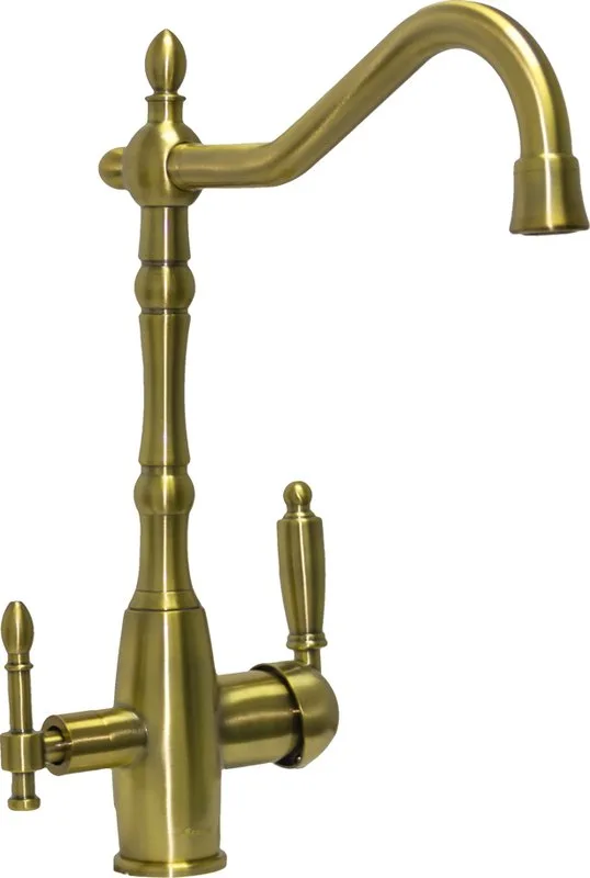 Смеситель для кухни Seaman Barcelone SSL-5387 antique gold Sancos — официальный сайт
