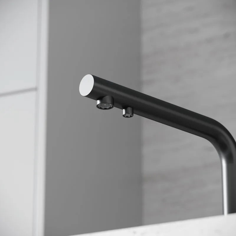 Смеситель для кухни Sancos Foster SC4014MB под фильтр, черный матовый Sancos — официальный сайт