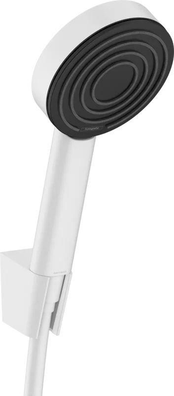 Душевой гарнитур Hansgrohe Pulsify 105 1jet 24301700, 1,25 м, матовый белый Sancos — официальный сайт