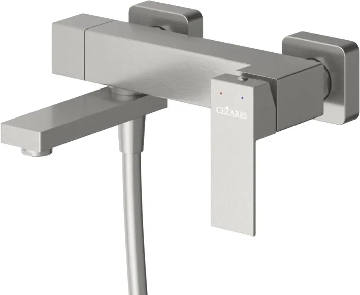 Смеситель для ванны с душем Cezares Slider SLIDER-VD-IN, сатин Sancos — официальный сайт