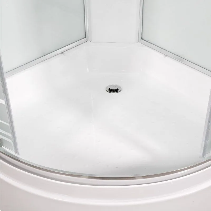 Душевая кабина DTO EM2712LN LED (120х80х208), средний поддон (27 см), профиль хром, стекло матовое с Sancos — официальный сайт
