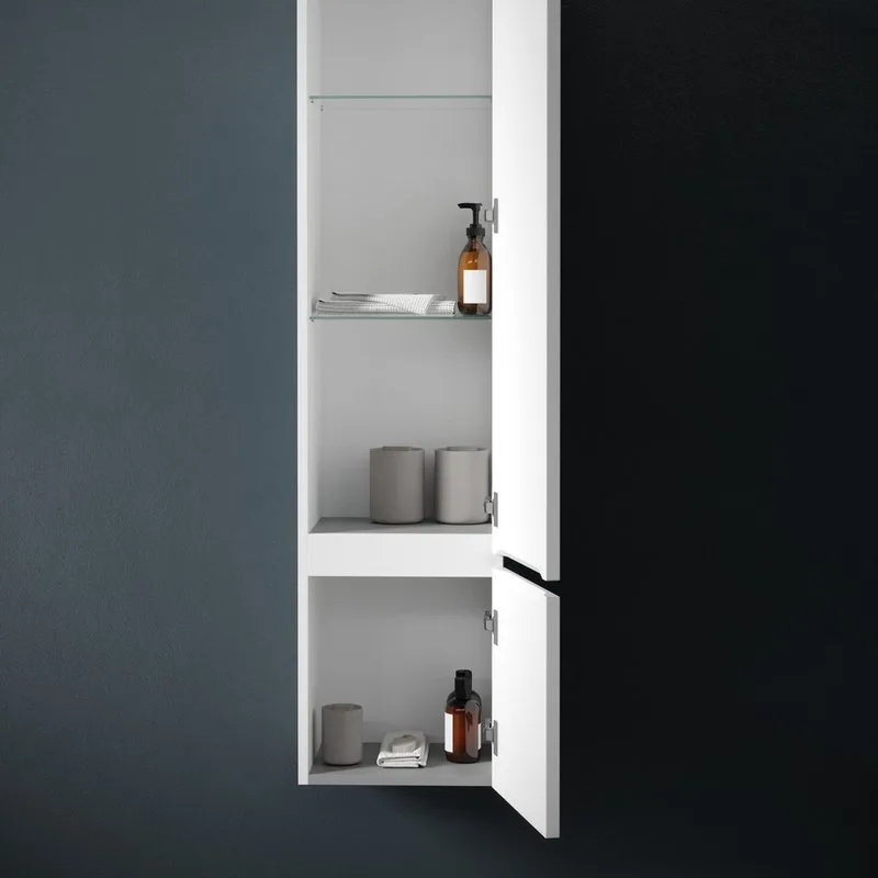 Шкаф-пенал для ванной Sancos Very 35 R Bianco (белый) Sancos — официальный сайт