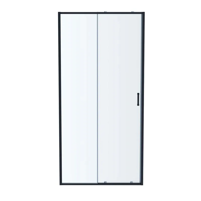 Душевая дверь в нишу AQUATEK AQ ARI RA 12020GM 120х200 см, профиль оружейная сталь, стекло прозрачно Sancos — официальный сайт