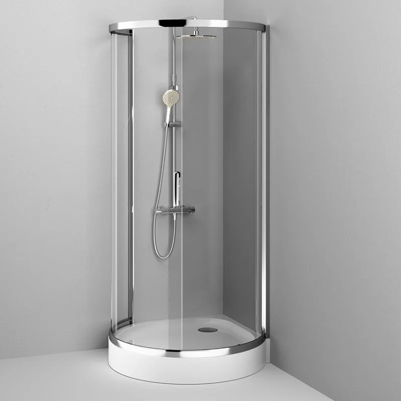 Душевой уголок AM.PM Like W83G-333-095CT 95х95, прозрачное стекло Sancos — официальный сайт