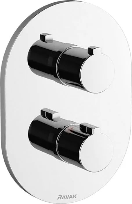 Термостатический смеситель встраиваемый Ravak Chrome CR 067.00 для ванны с душем Sancos — официальный сайт