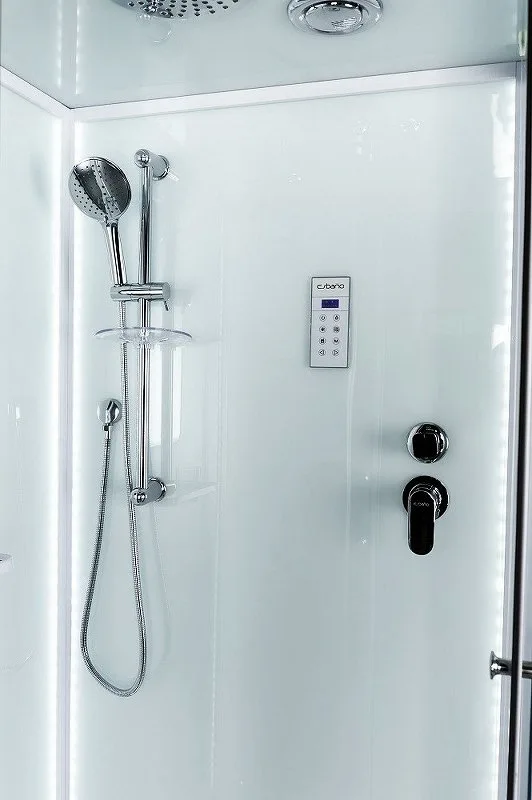 Душевая кабина Esbano Led ESKL100CR Sancos — официальный сайт
