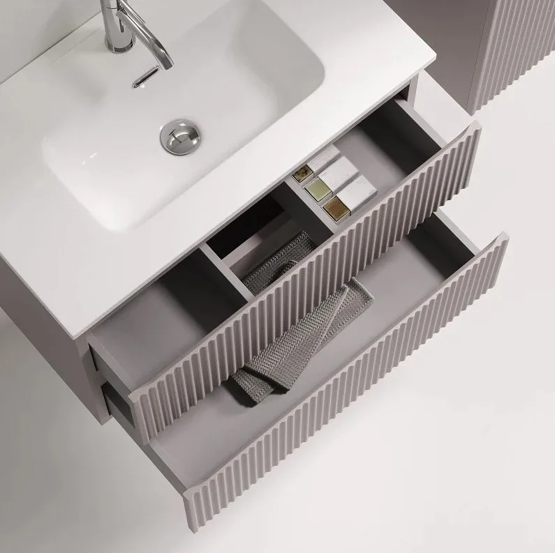 Тумба под раковину Sancos Snob R 70 подвесная Doha soft (пыльная роза), SNR70/39SM Sancos — официальный сайт