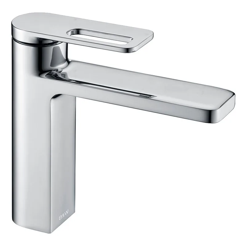 Смеситель для раковины Black&White Gravity 7103С chrome Sancos — официальный сайт