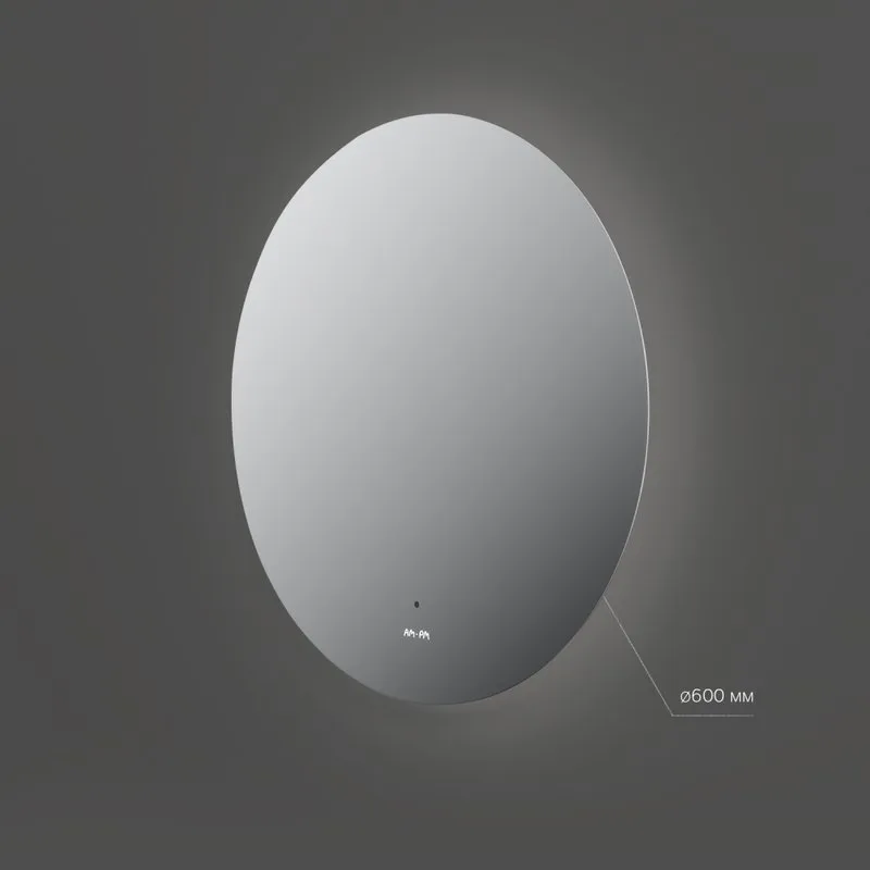 Зеркало круглое AM.PM X-Joy M85MOX40601S 60x60 с подсветкой Sancos — официальный сайт