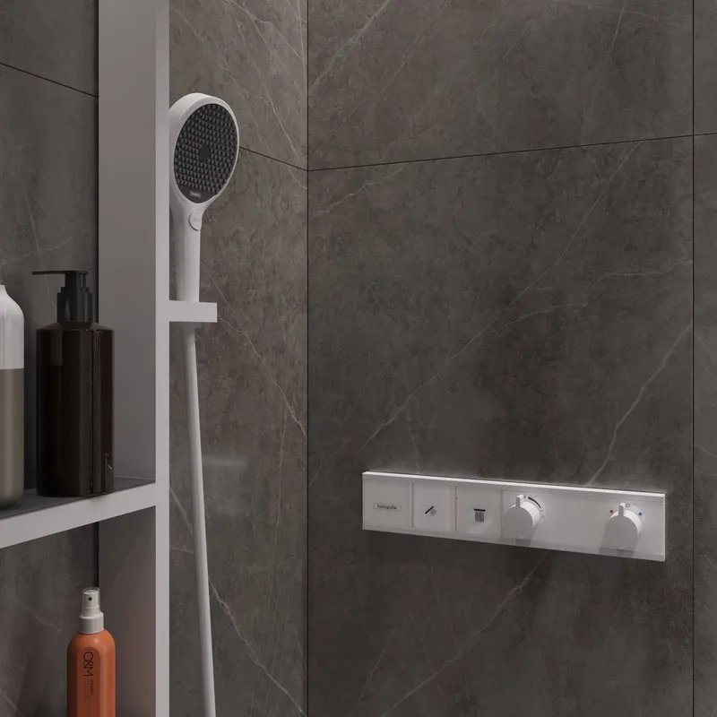 Душевая стойка Hansgrohe Rainfinity 26842700 Sancos — официальный сайт
