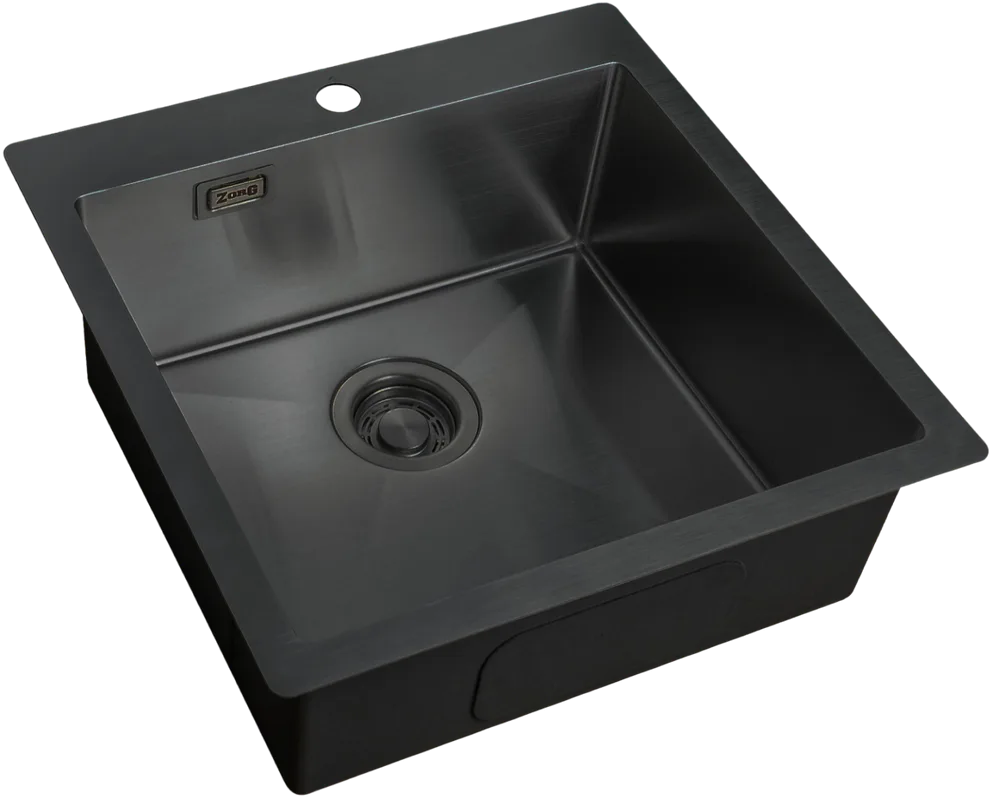 Мойка кухонная Zorg Light ZL R 510510 GRAFIT Sancos — официальный сайт