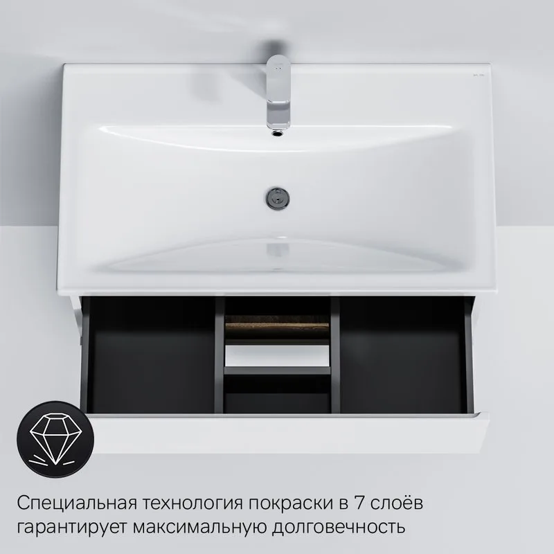 Тумба под раковину без столешницы AM.PM X-Joy 80, напольная, белый глянец Sancos — официальный сайт